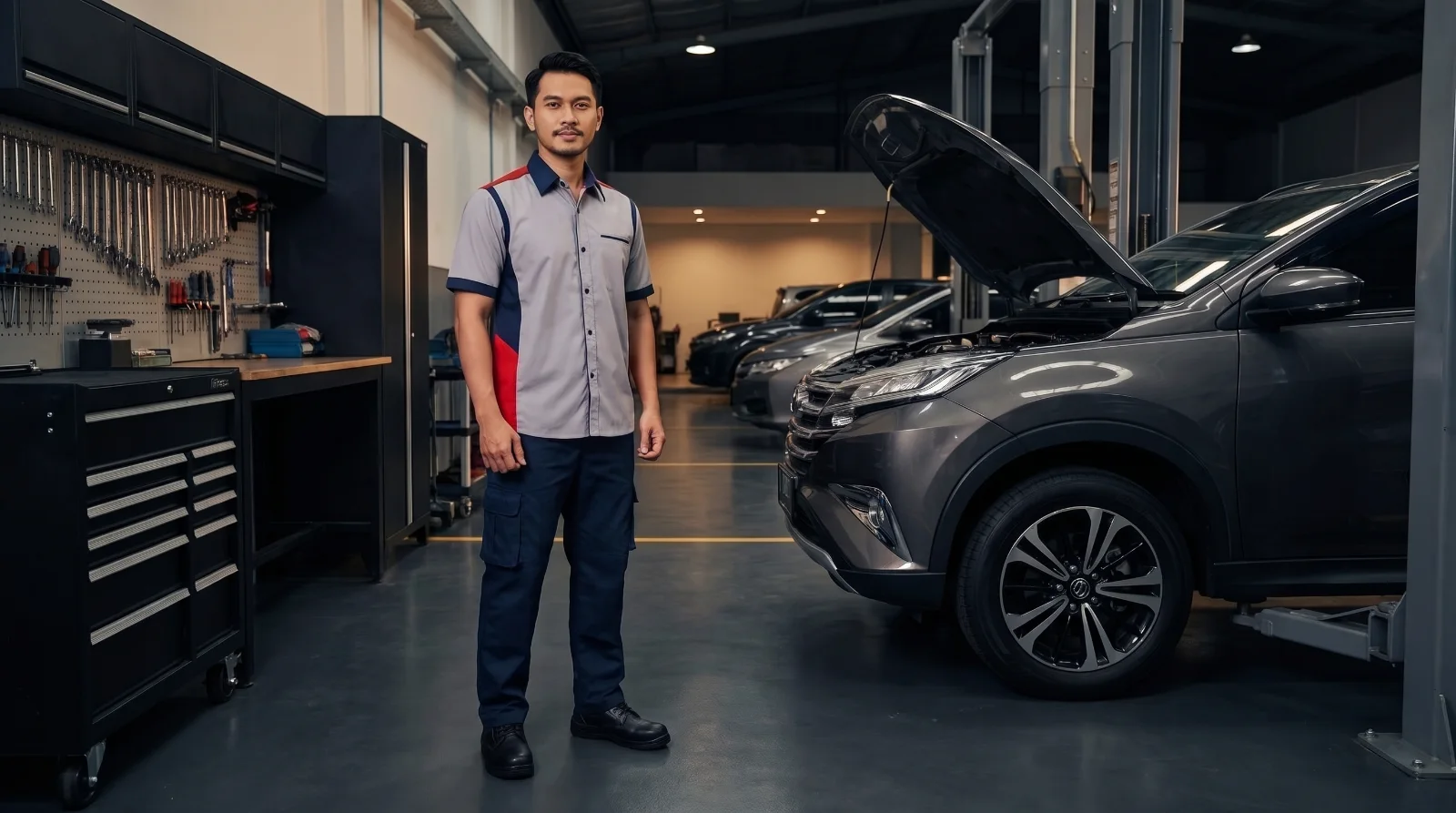 Seragam lengkap Bengkel Motor dan Mobil
