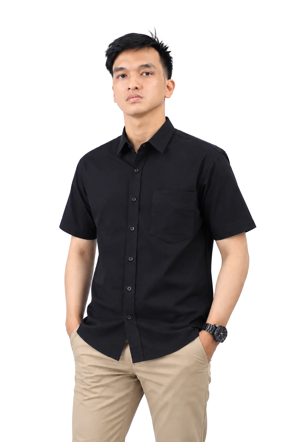 Kemeja Kerja Casual KM