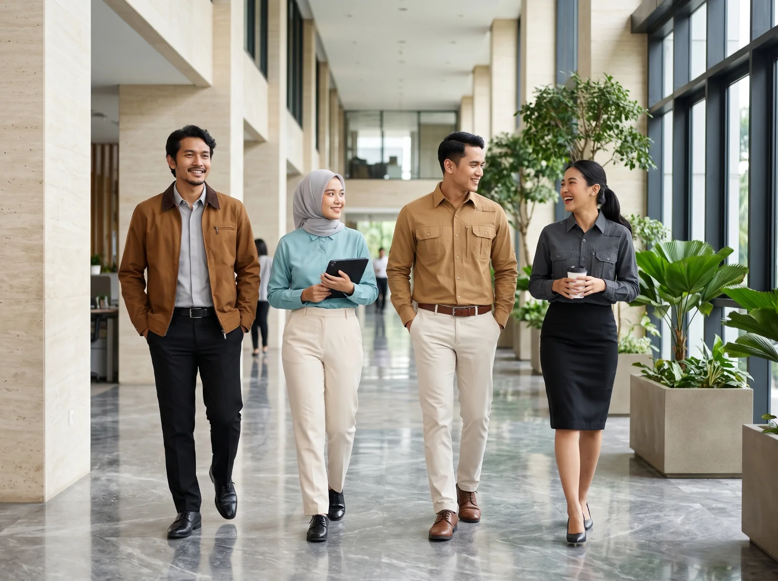 Tim berseragam Ofissio untuk solusi korporasi