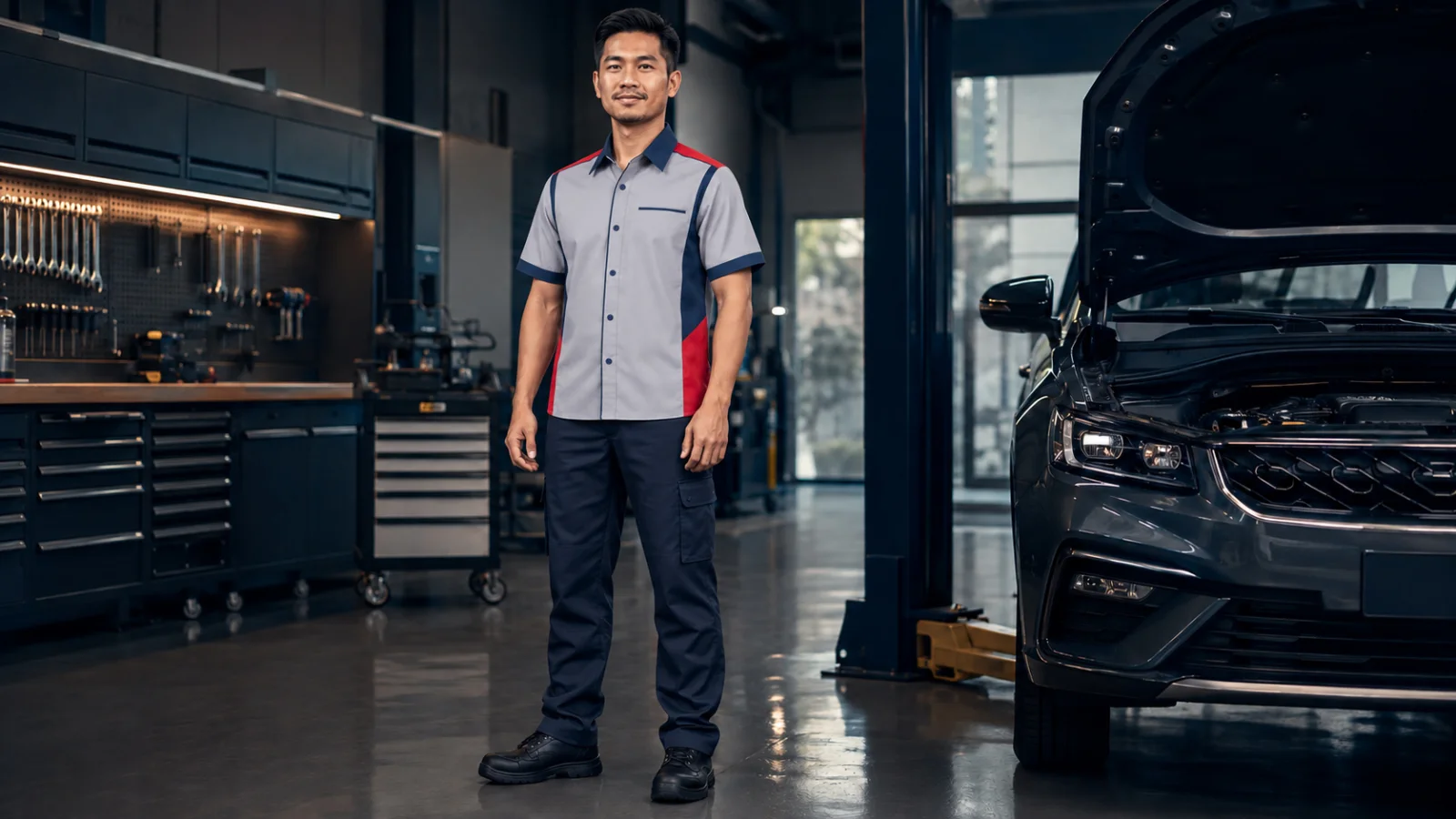 Seragam lengkap Bengkel Motor dan Mobil