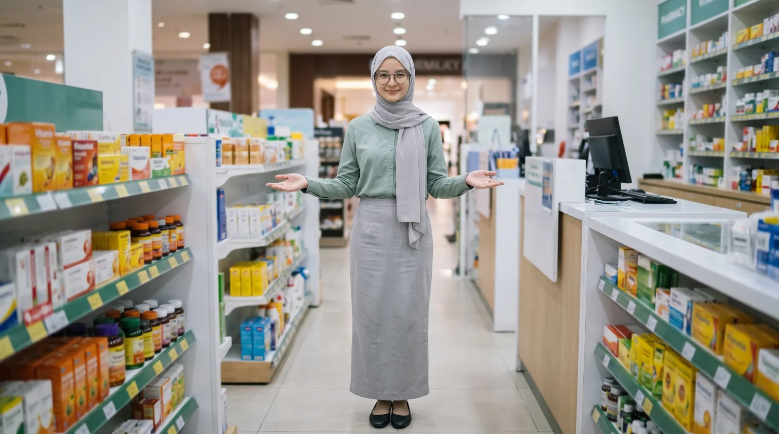 Seragam lengkap Apotek dan Klinik
